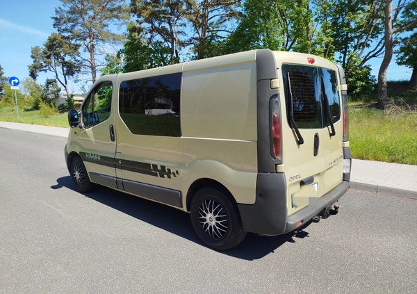 Opel Vivaro cena 16800 przebieg: 387250, rok produkcji 2005 z Świnoujście małe 106